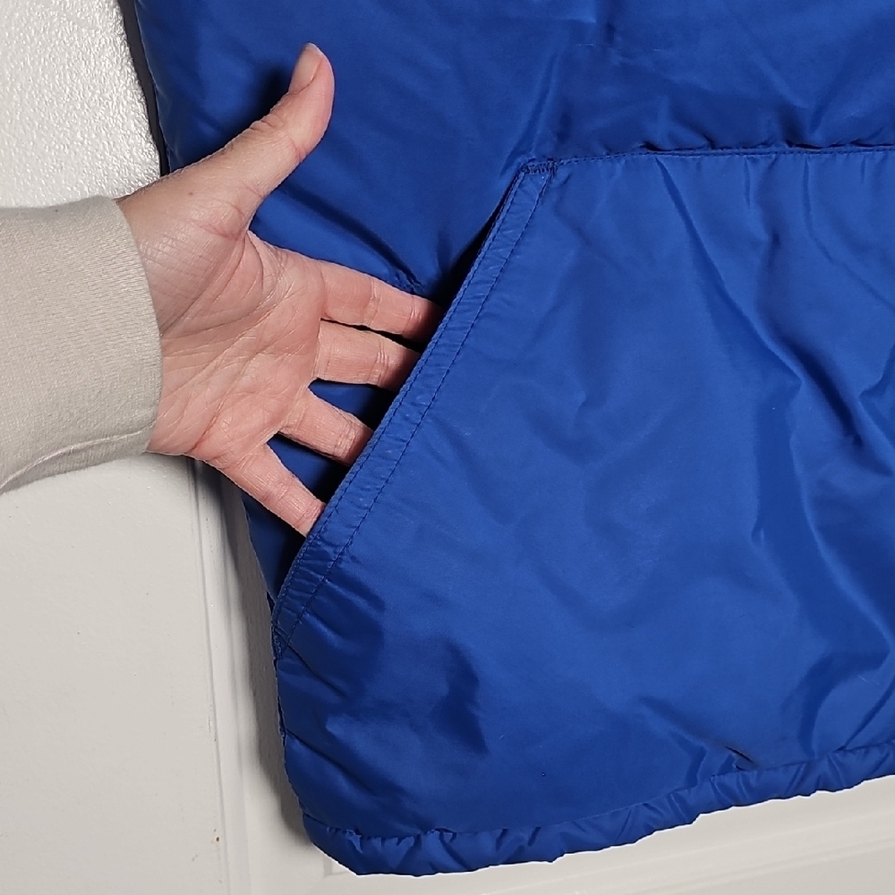 REI Men's Vibrant Blue Puffer Vest - Picture 11 of 16